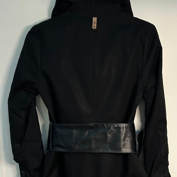 Mackage Trench Coat in Black Size PSmall - Picture 4 of 16